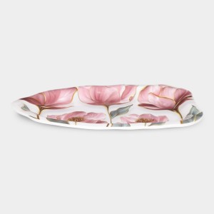 1 Melamine Snack Plate - (M1319) 1 Melamine Snack Plate - (M1319)