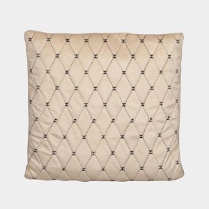 Home Beautiful Beige Velvet Cushion Cover Home Beautiful Beige Velvet Cushion Cover