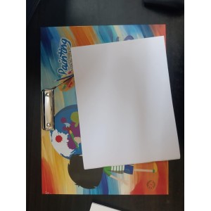 Hi Tech Sales Wooden Drawing Board with Small Drawing Notebook Combo at Low Cost for Kids/Students, Girls & Boys || Stainless Steel Clip, Plain MDF Hard Board Writing Pad (Multicolored) Hi Tech Sales Wooden Drawing Board with Small Drawing Notebook Combo at Low Cost for Kids/Students, Girls & Boys || Stainless Steel Clip, Plain MDF Hard Board Writing Pad (Multicolored)