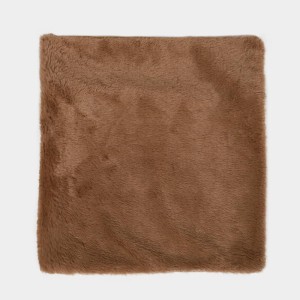 Home Beautiful Brown Polyester Cushion Cover