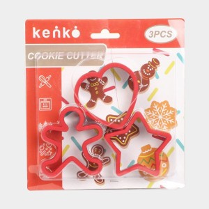 Steel Cookie Cutter Set of 3(Pack of 3) Steel Cookie Cutter Set of 3(Pack of 3)