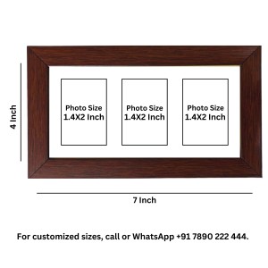 Acharya Osho Rajneesh Color Photo Frame - 5x7 Inch, Elegant Religious Home & Temple Decor