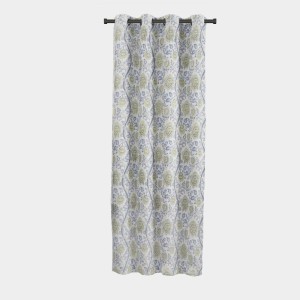Home Beautiful 5 ft. Light Blue Polyester Curtain - (M2806) Home Beautiful 5 ft. Light Blue Polyester Curtain - (M2806)