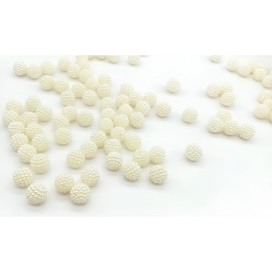 HiTechMart 10mm Round Dotted Ball Shaped Creamy White Pearl Plastic Beads for Jewelry, Arts & Crafts, Embroidery, Bracelets - Women, Girls & Kids. (Pack of 100) HiTechMart 10mm Round Dotted Ball Shaped Creamy White Pearl Plastic Beads for Jewelry, Arts & Crafts, Embroidery, Bracelets - Women, Girls & Kids. (Pack of 100)