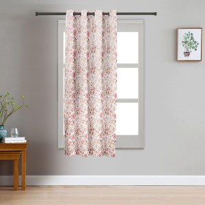 Home Beautiful 5 ft. Pink Polyester Curtain - (M2837) Home Beautiful 5 ft. Pink Polyester Curtain - (M2837)