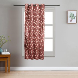 Home Beautiful 5ft. Maroon Polyester Curtain - (M2727) Home Beautiful 5ft. Maroon Polyester Curtain - (M2727)
