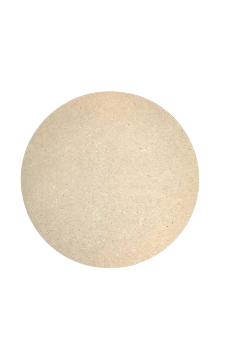 10 Inch Round MDF Board – 3mm Thick Unfinished Wood Circle for Crafts, Painting, Laser Cutting, Engraving & DIY Projects.