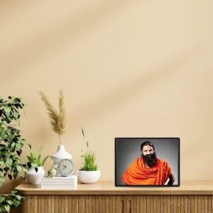 Baba Ramdev Laminated Photo - 11x13 Inches, Divine Blessings for Home & Office and Temple Decoration Baba Ramdev Laminated Photo - 11x13 Inches, Divine Blessings for Home & Office and Temple Decoration