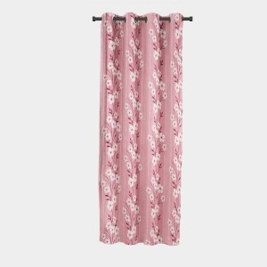Home Beautiful 5 ft. Pink Polyester Curtain - (M2823) Home Beautiful 5 ft. Pink Polyester Curtain - (M2823)
