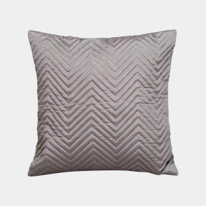 Home Beautiful Grey Microfiber Cushion Cover Home Beautiful Grey Microfiber Cushion Cover