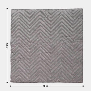 Home Beautiful Grey Microfiber Cushion Cover Home Beautiful Grey Microfiber Cushion Cover