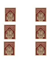 Wooden Lord Jagannath Fridge Magnet | Laser Engraved Religious Souvenir | Traditional Pattachitra Style Decorative Magnet for Home & Office (6) Wooden Lord Jagannath Fridge Magnet | Laser Engraved Religious Souvenir | Traditional Pattachitra Style Decorative Magnet for Home & Office (6)