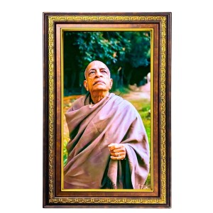 Bhaktivedanta Swami Prabhupada Digital Golden Balck Color Photo Frame | Hindu Religious Wall Decor | 18x24 Inches - Inspirational Wall Art for Office, Home Decor - Ideal Spiritual Gift (F16771) Bhaktivedanta Swami Prabhupada Digital Golden Balck Color Photo Frame | Hindu Religious Wall Decor | 18x24 Inches - Inspirational Wall Art for Office, Home Decor - Ideal Spiritual Gift (F16771)