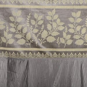 Home Beautiful 5 ft. Dark Grey Polyester Curtain - (M2773) Home Beautiful 5 ft. Dark Grey Polyester Curtain - (M2773)
