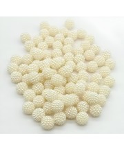 HiTechMart 10mm Round Dotted Ball Shaped Creamy White Pearl Plastic Beads for Jewelry, Arts & Crafts, Embroidery, Bracelets - Women, Girls & Kids. (Pack of 100) HiTechMart 10mm Round Dotted Ball Shaped Creamy White Pearl Plastic Beads for Jewelry, Arts & Crafts, Embroidery, Bracelets - Women, Girls & Kids. (Pack of 100)