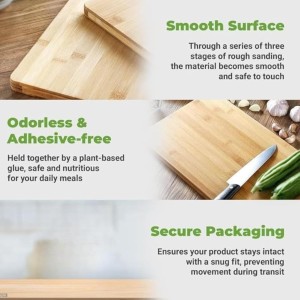 Wooden Cutting Board Multipurpose Used This Board, Vegetables, Fruits & Cheese, for Kitchen Use, BPA Free, Eco-Friendly, Anti-Microbial (Size 13 Inches/ 9Inches)