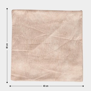 Home Beautiful Beige Polyester Cushion Cover