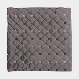 Home Beautiful Dark Grey Velvet Cushion Cover Home Beautiful Dark Grey Velvet Cushion Cover