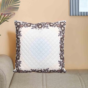 Home Beautiful White Microfiber Cushion Cover Home Beautiful White Microfiber Cushion Cover