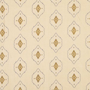 Home Beautiful 7ft. Beige Printed Eyelet Window Curtains - (M2748) Home Beautiful 7ft. Beige Printed Eyelet Window Curtains - (M2748)