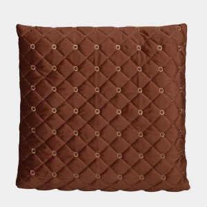 Home Beautiful Brown Velvet Cushion Cover Home Beautiful Brown Velvet Cushion Cover
