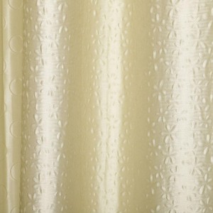 Home Beautiful 5 ft. Beige Polyester Curtain - (M2818) Home Beautiful 5 ft. Beige Polyester Curtain - (M2818)