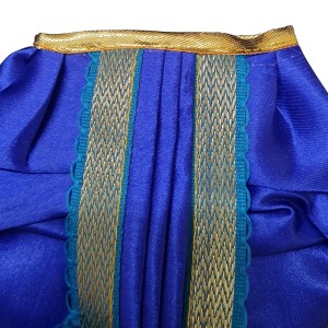 HiTechMart Elegant Laddu Gopal Dress with Patka – Designer Poshak for Bal Gopal/Krishna Idol – Traditional Outfit for Janmashtami, Pooja & Festival Decoration