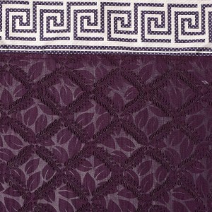 Home Beautiful 5 ft. Dark Grey Polyester Curtain - (M2777)