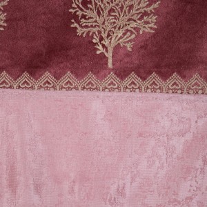 Home Beautiful 5 ft. Pink Polyester Curtain - (M2841) Home Beautiful 5 ft. Pink Polyester Curtain - (M2841)