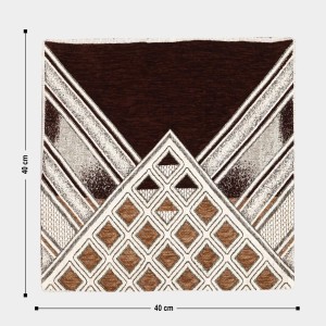 Home Beautiful Brown Microfiber Cushion Cover Home Beautiful Brown Microfiber Cushion Cover