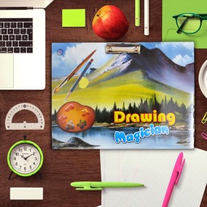 Hi Tech Sales,Excellent Quality Examination Pad || Wooden Drawing Board for Kids/Students, Girls & Boys || Stainless Steel Clip, Plain MDF Hard Board Writing Pad(A3 Size) (Green) Hi Tech Sales,Excellent Quality Examination Pad || Wooden Drawing Board for Kids/Students, Girls & Boys || Stainless Steel Clip, Plain MDF Hard Board Writing Pad(A3 Size) (Green)