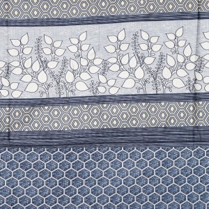 Home Beautiful 5 ft. Blue Polyester Curtain - (M2780) Home Beautiful 5 ft. Blue Polyester Curtain - (M2780)