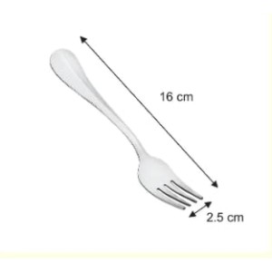 Hitech Sales Stainless Steel Set of 4 19cm Long 100% Food Grade NonToxic AntiRust Dishwasher Safe Premium Forks for Soup Icecream Dessert Tableware Tea Dinner Home Kitchen Daily Multipurpose Use Hitech Sales Stainless Steel Set of 4 19cm Long 100% Food Grade NonToxic AntiRust Dishwasher Safe Premium Forks for Soup Icecream Dessert Tableware Tea Dinner Home Kitchen Daily Multipurpose Use