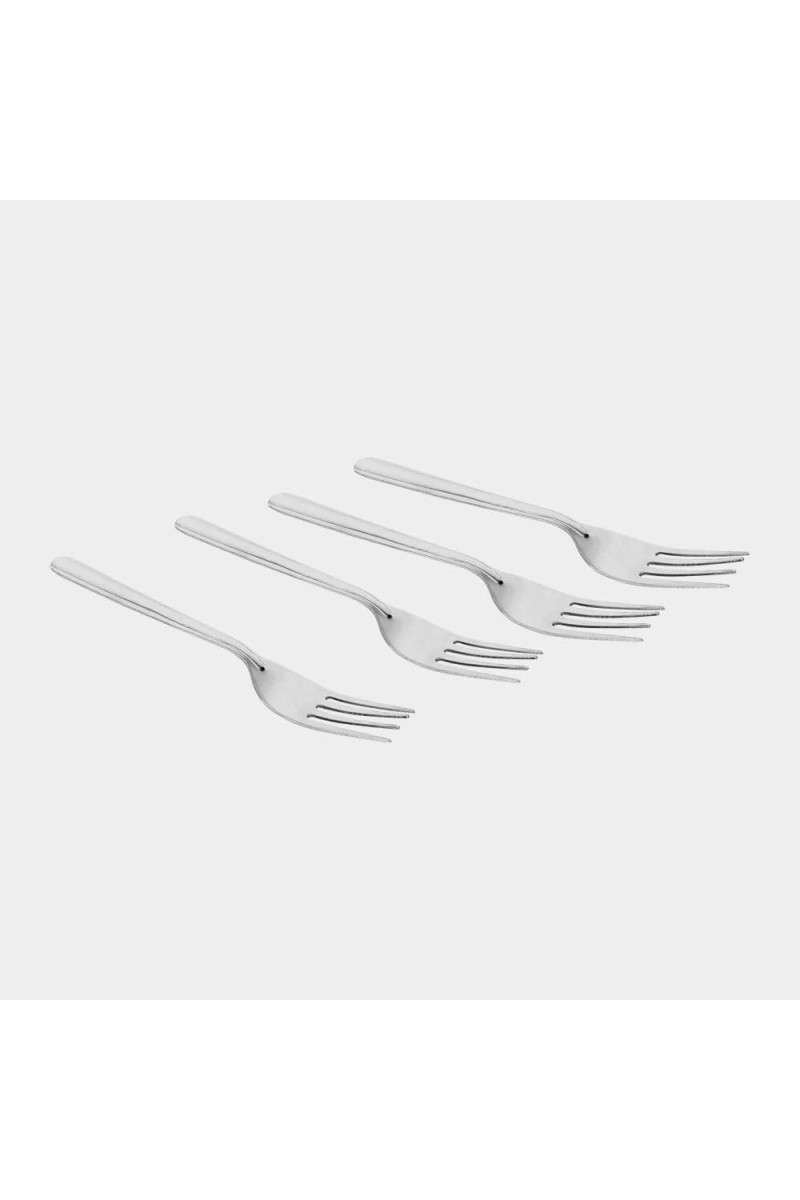 Stainless Steel Fork Set of 4, 6.9 in Length (Pack of 4)