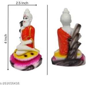 Hi Tech Sales Lokenath Baba/Brahmachari Murti/Idol/Statue/Figurine/Showpiece: Handcrafted, Material - Resin for for Temple/Pooja, Decoration, Home, Study Room (4 x 2.5 inch) Hi Tech Sales Lokenath Baba/Brahmachari Murti/Idol/Statue/Figurine/Showpiece: Handcrafted, Material - Resin for for Temple/Pooja, Decoration, Home, Study Room (4 x 2.5 inch)