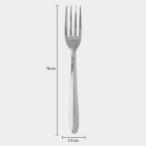 Stainless Steel Fork Set of 4, 1 8 cm Length (Pack of 4) Stainless Steel Fork Set of 4, 1 8 cm Length (Pack of 4)