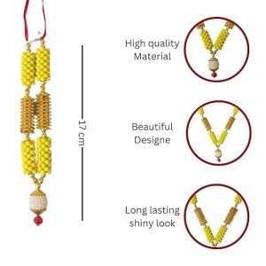 Hitech Sales Artificial Mala for Pooja, Temple, and Festival Decoration | Traditional Prayer Garlands (Small - 17 cm, Pack of 1) Hitech Sales Artificial Mala for Pooja, Temple, and Festival Decoration | Traditional Prayer Garlands (Small - 17 cm, Pack of 1)