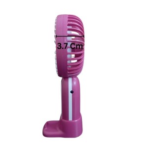 Mini Hand Fan – Portable USB Rechargeable Personal Fan, 3 Speeds, Quiet Operation, Handheld or Desk Use, Ideal for Travel, Office, Outdoor, and Summer Activities (Pink) Mini Hand Fan – Portable USB Rechargeable Personal Fan, 3 Speeds, Quiet Operation, Handheld or Desk Use, Ideal for Travel, Office, Outdoor, and Summer Activities (Pink)