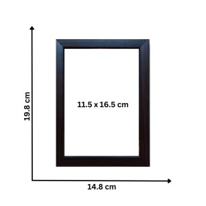 Hitech Netaji Subhas Chandra Bose Laminated Photo Frame for Table, Study & Living Room, Gifts (Synthetic Wood Base and Front Glass, 8 x 6 inch) Hitech Netaji Subhas Chandra Bose Laminated Photo Frame for Table, Study & Living Room, Gifts (Synthetic Wood Base and Front Glass, 8 x 6 inch)