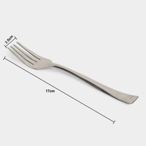 Stainless Steel Fork Set of 4 1 7 X 2.5cm (Pack of 6) Stainless Steel Fork Set of 4 1 7 X 2.5cm (Pack of 6)