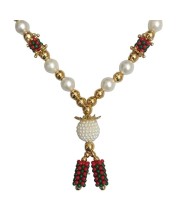 Hitech Sales Artificial Pearl and Bead Decorative Floral Garland Mala for Pooja, Mandir, Home Décor, and Festivals | Multicolor Design with Pendant Hanging (Small, 22 cm) Hitech Sales Artificial Pearl and Bead Decorative Floral Garland Mala for Pooja, Mandir, Home Décor, and Festivals | Multicolor Design with Pendant Hanging (Small, 22 cm)