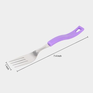 Stainless Steel Fork Set of 6, 7.4 in Length (Pack of 6) Stainless Steel Fork Set of 6, 7.4 in Length (Pack of 6)