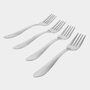 Steel Fork Set of 4 1 4 cm Length (Pack of 4) Steel Fork Set of 4 1 4 cm Length (Pack of 4)