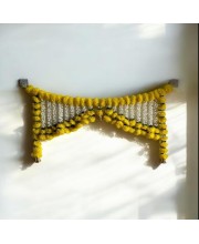Handmade Artificial Marigold Fluffy Flowers Garland Decoration for Home Wedding Festival Diwali Navratri Party Decor Handmade Artificial Marigold Fluffy Flowers Garland Decoration for Home Wedding Festival Diwali Navratri Party Decor