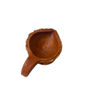Handcrafted Terracotta Diya Lamp with Decorative Leaf Design – Traditional Indian Oil Lamp for Diwali, Puja, and Home Décor Handcrafted Terracotta Diya Lamp with Decorative Leaf Design – Traditional Indian Oil Lamp for Diwali, Puja, and Home Décor