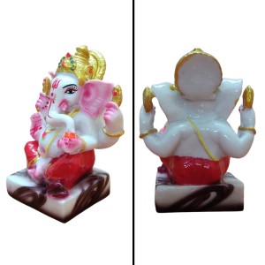 Hi Tech Sales Handcrafted Siddhi Ganesh Idol for Home Decor, Gifting Diwali, Birthday, Festivals (5 x 3 Inches) (Red) Hi Tech Sales Handcrafted Siddhi Ganesh Idol for Home Decor, Gifting Diwali, Birthday, Festivals (5 x 3 Inches) (Red)