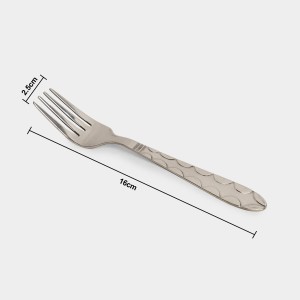 Steel Baby Fork 1 6 cm Length (Pack of 4) Steel Baby Fork 1 6 cm Length (Pack of 4)