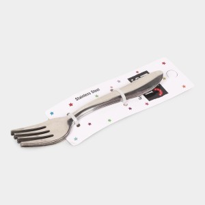 Stainless Steel Fork Set of 4 1 3.5 cm Length (Pack of 4) Stainless Steel Fork Set of 4 1 3.5 cm Length (Pack of 4)