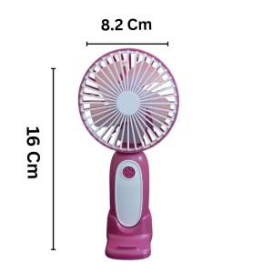Mini Hand Fan – Portable USB Rechargeable Personal Fan, 3 Speeds, Quiet Operation, Handheld or Desk Use, Ideal for Travel, Office, Outdoor, and Summer Activities (Pink) Mini Hand Fan – Portable USB Rechargeable Personal Fan, 3 Speeds, Quiet Operation, Handheld or Desk Use, Ideal for Travel, Office, Outdoor, and Summer Activities (Pink)