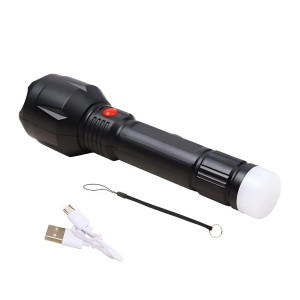 HiTechMart 24 Energy Rechargeable Led Torch with Dual Mode Night Lamp/Torch 8 hrs Flood Lamp Emergency Light (Black) HiTechMart 24 Energy Rechargeable Led Torch with Dual Mode Night Lamp/Torch 8 hrs Flood Lamp Emergency Light (Black)
